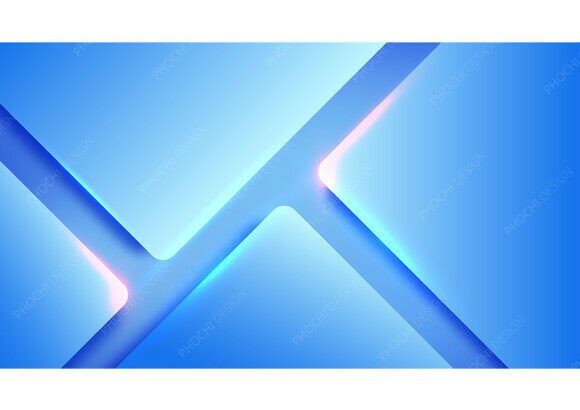 Blue Abstract Geometric Background for Modern Design
