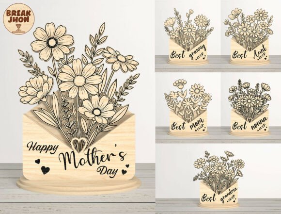 Creating Heartfelt Memories: The Art of the Mother's Day Layered Floral Envelope Sign