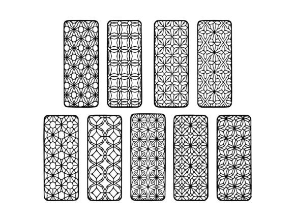 Geometric Bookmark SVG STL Pack: Elevate Your Creative Projects with Precision Designs