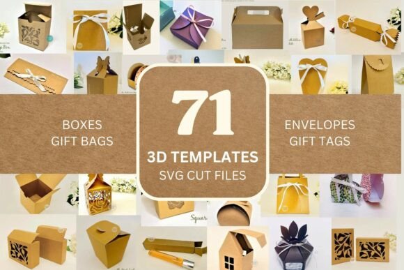 Mastering 3D Crafting: A Complete Guide to the 71 SVG Box Templates Collection for Cricut