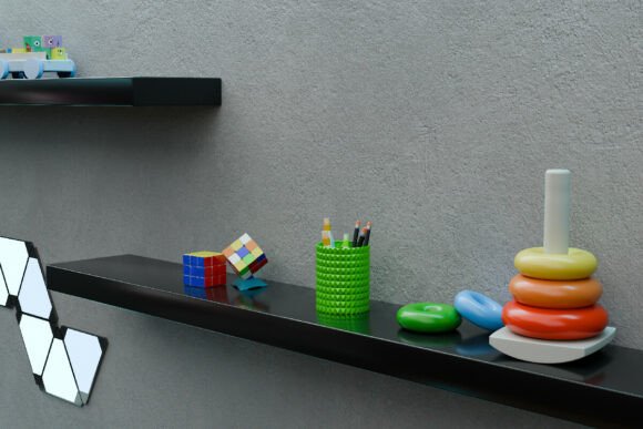 Modern Geometric Pen Holder: Style & Function