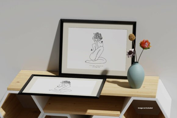 Photo Black Frame Mockup: Elevating Your Design Presentation