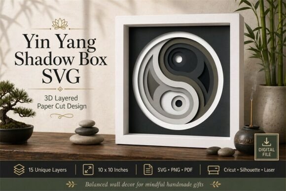 Yin Yang Shadow Box: Creating Depth Without the Frustration